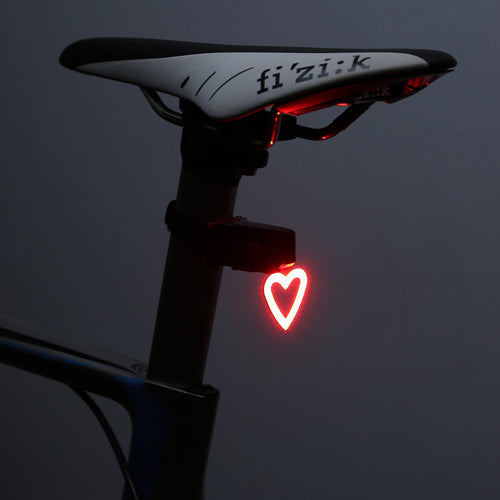 Feu arrière vélo USB – COB LED, autonomie longue
