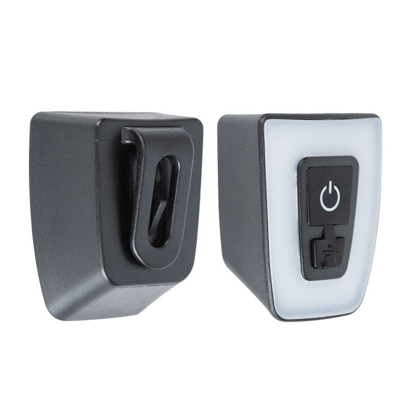 Feu LED USB polyvalent (casque/selle/sac) – Rechargeable